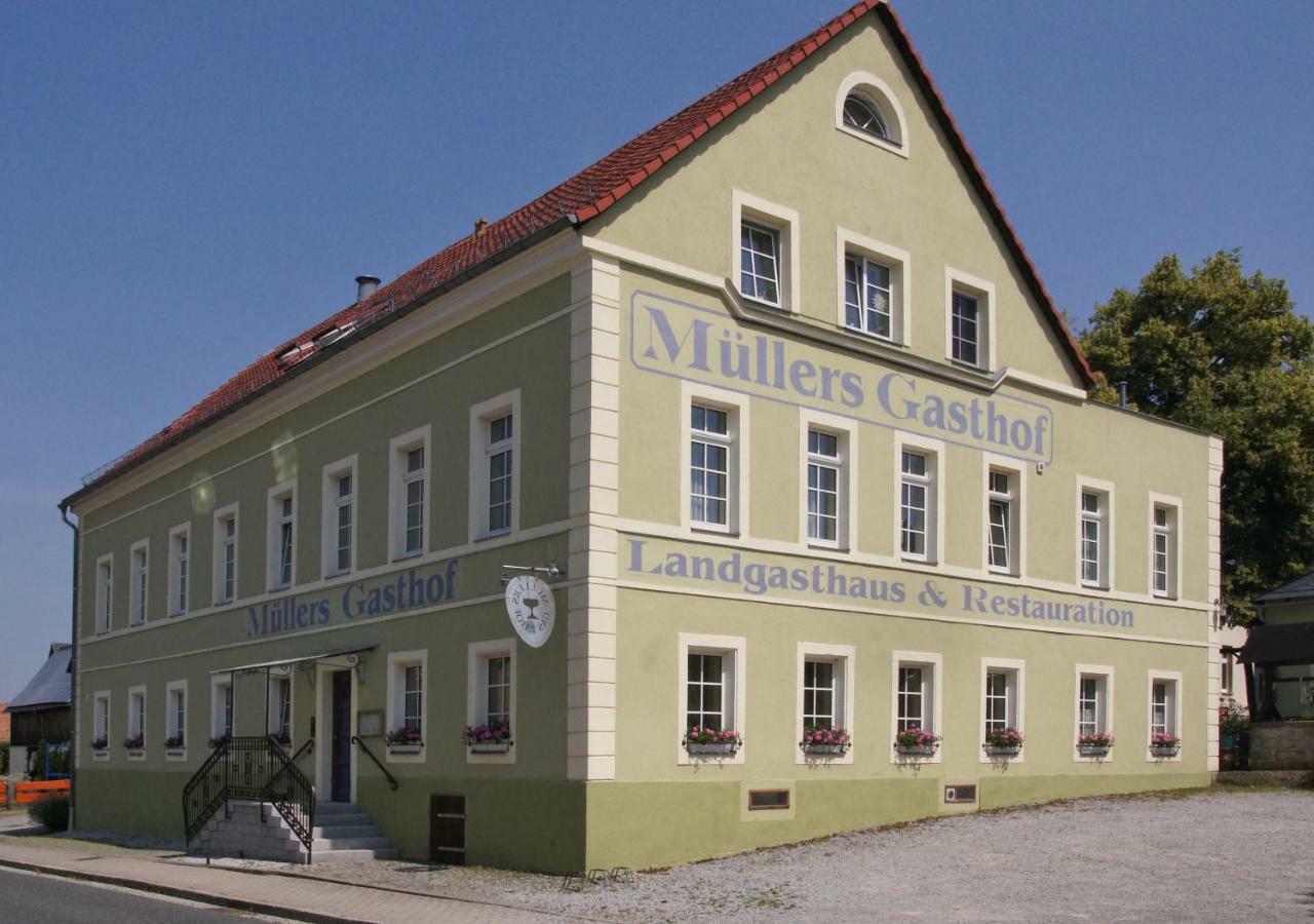 Landgasthaus Muellers Gasthof Radeberg Kültér fotó