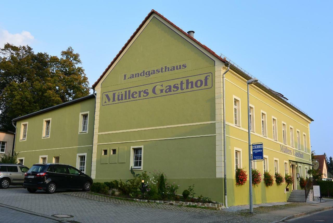 Landgasthaus Muellers Gasthof Radeberg Kültér fotó